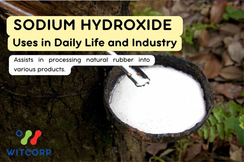 sodium hydroxide uses