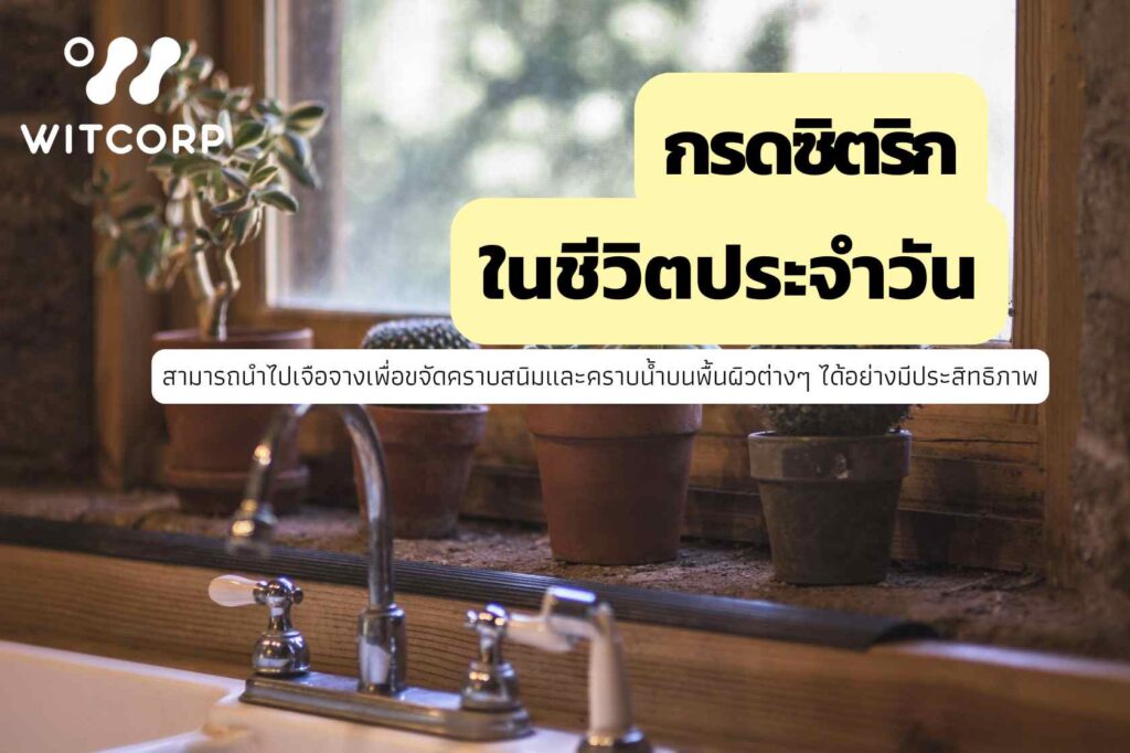 กรดซิตริกในชีวิตประจำวัน การทำความสะอาดห้องน้ำและครัว - ขจัดคราบสนิมและคราบน้ำบนพื้นผิวต่างๆ ได้อย่างมีประสิทธิภาพ