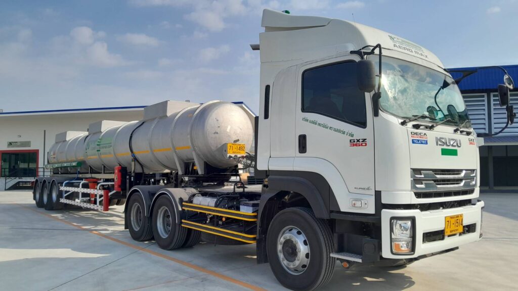 WITCORP 专业的硫酸物流配送服务 - 覆盖中国及 CLMV WITCORP 硫酸运输车 - 专业的工业级硫酸供应商,提供泰国、中国及 CLMV 地区的安全物流配送服务。